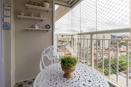 Varanda da Sala de apartamento para alugar com 2 quartos, 58m² em Cidade São Francisco, São Paulo