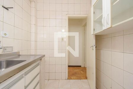 Cozinha de apartamento para alugar com 1 quarto, 50m² em Vila Buarque, São Paulo