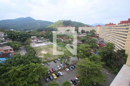 Vista da sala de apartamento à venda com 2 quartos, 70m² em Taquara, Rio de Janeiro