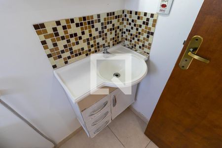 Banheiro de kitnet/studio para alugar com 1 quarto, 35m² em Bosque de Barão Geraldo, Campinas
