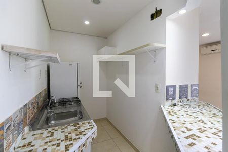 Studio para alugar com 35m², 1 quarto e 1 vaga Studio para alugar com 35m², 1 quarto e 1 vagaCozinha