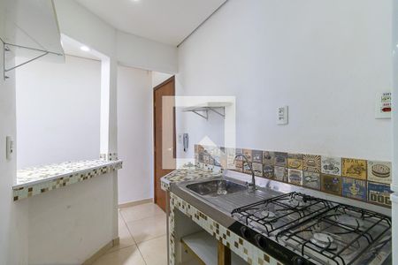 Studio para alugar com 35m², 1 quarto e 1 vaga Studio para alugar com 35m², 1 quarto e 1 vagaCozinha