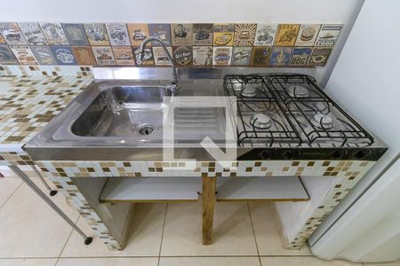 Studio para alugar com 35m², 1 quarto e 1 vaga Studio para alugar com 35m², 1 quarto e 1 vagaCozinha