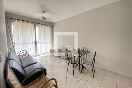 Sala de apartamento para alugar com 1 quarto, 55m² em Centro, Ribeirão Preto