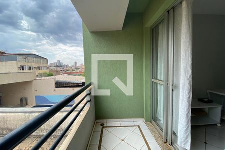 Varanda de apartamento para alugar com 1 quarto, 55m² em Centro, Ribeirão Preto