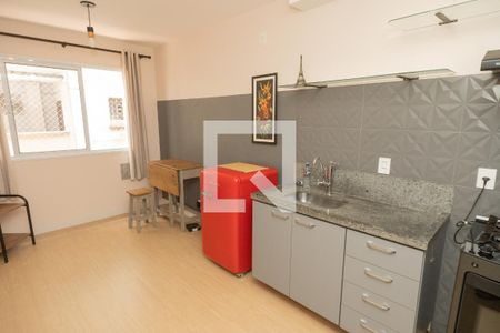 Sala/Cozinha de apartamento para alugar com 1 quarto, 25m² em Vila Buarque, São Paulo