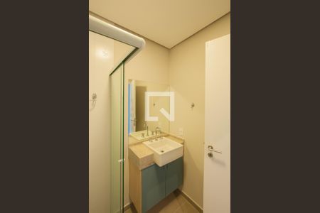 Studio para alugar com 27m², 1 quarto e sem vaga Studio para alugar com 27m², 1 quarto e sem vagaBanheiro