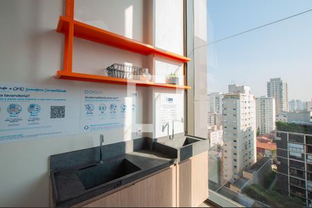 Studio para alugar com 27m², 1 quarto e sem vaga Studio para alugar com 27m², 1 quarto e sem vagaLavanderia
