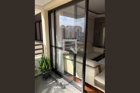 Varanda da Sala de apartamento à venda com 4 quartos, 189m² em Vila Hamburguesa, São Paulo