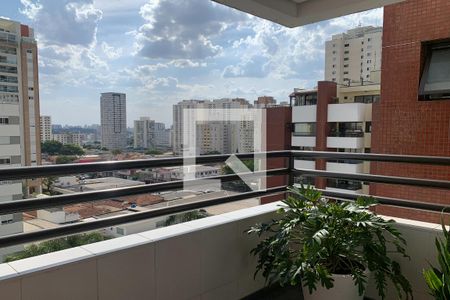 Varanda da Sala de apartamento à venda com 4 quartos, 189m² em Vila Hamburguesa, São Paulo