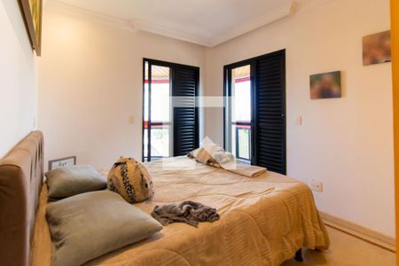 Suíte 01 de apartamento à venda com 4 quartos, 303m² em Jardim Anália Franco, São Paulo