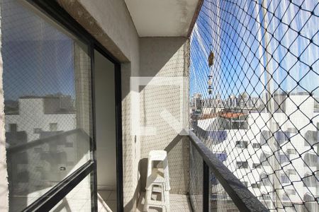 Varanda da Sala de apartamento para alugar com 1 quarto, 50m² em Vila Tupi, Praia Grande