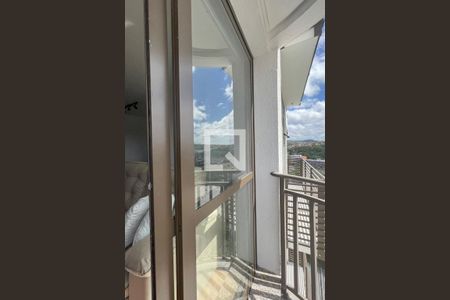 Varanda da Sala de kitnet/studio à venda com 1 quarto, 37m² em Jardim Botânico, Porto Alegre