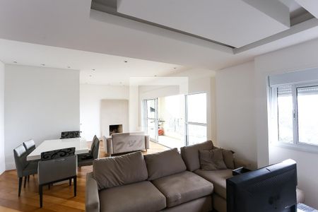 sala de apartamento para alugar com 3 quartos, 129m² em Vila Andrade, São Paulo