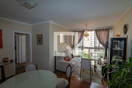 Sala de Estar/Jantar  de apartamento à venda com 3 quartos, 78m² em Vila Lidia, Campinas
