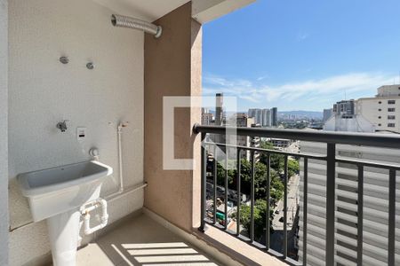 Varanda e Area de Serviço de apartamento para alugar com 2 quartos, 47m² em Pompeia, São Paulo