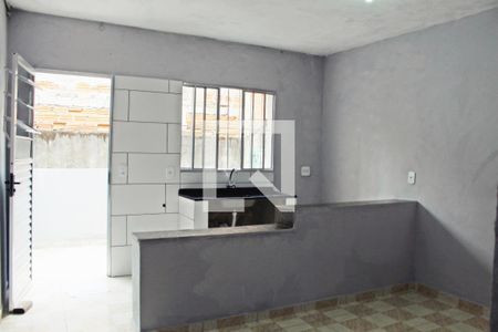 Sala/Cozinha de casa para alugar com 1 quarto, 34m² em Jardim Helena, São Paulo