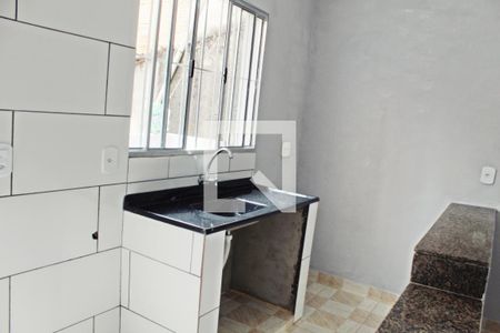 Sala/Cozinha de casa para alugar com 1 quarto, 34m² em Jardim Helena, São Paulo