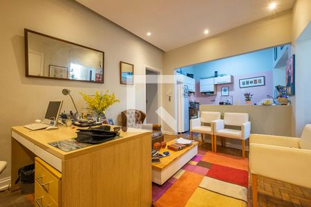 Sala de apartamento para alugar com 3 quartos, 78m² em Pinheiros, São Paulo
