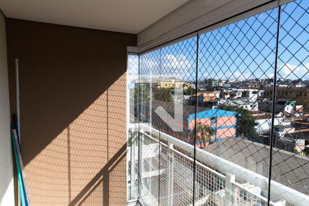 Varanda da Sala de apartamento à venda com 2 quartos, 64m² em Centro, Diadema