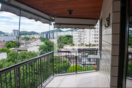 varanda de apartamento à venda com 3 quartos, 92m² em Pechincha, Rio de Janeiro