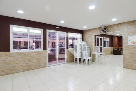 Apartamento para alugar com 49m², 2 quartos e 1 vagaÁrea comum - Salão de festas