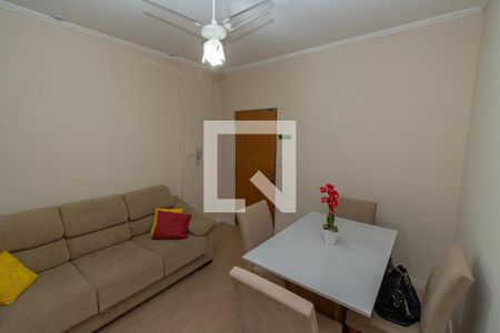 Sala de Estar/Jantar  de apartamento à venda com 2 quartos, 48m² em Jardim Bela Vista, Campinas