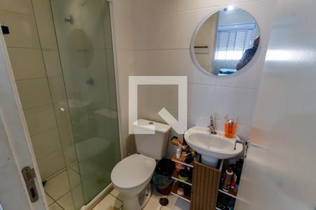 Banheiro da Suíte de kitnet/studio à venda com 1 quarto, 25m² em Panamby, São Paulo