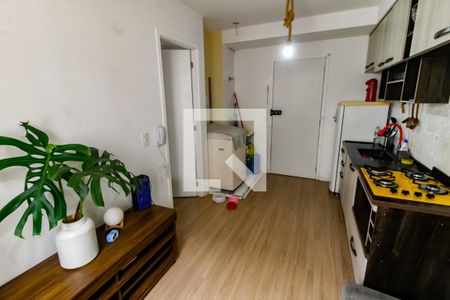 Sala de kitnet/studio à venda com 1 quarto, 25m² em Panamby, São Paulo