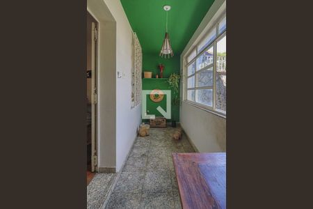 Varanda da Sala de Estar  de casa à venda com 3 quartos, 260m² em Serra, Belo Horizonte
