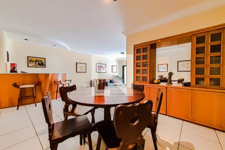 Sala de Jantar de apartamento para alugar com 4 quartos, 179m² em Barra Funda, Guarujá