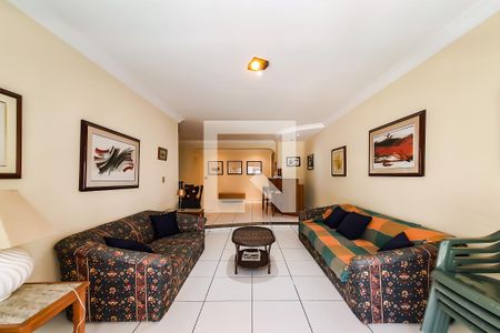 Sala de apartamento para alugar com 4 quartos, 179m² em Barra Funda, Guarujá