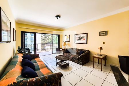Sala de apartamento para alugar com 4 quartos, 179m² em Barra Funda, Guarujá