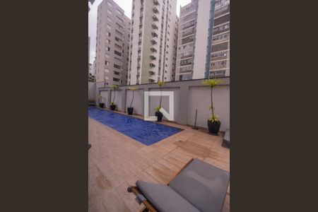 Área comum - Piscina de apartamento para alugar com 1 quarto, 40m² em Bela Vista, São Paulo