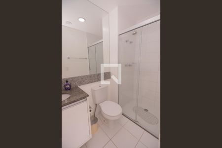 Banheiro de apartamento para alugar com 1 quarto, 40m² em Bela Vista, São Paulo