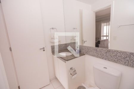 Banheiro de apartamento para alugar com 1 quarto, 40m² em Bela Vista, São Paulo