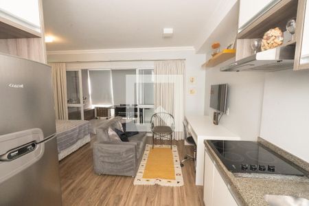 Quarto/cozinha de apartamento para alugar com 1 quarto, 40m² em Bela Vista, São Paulo
