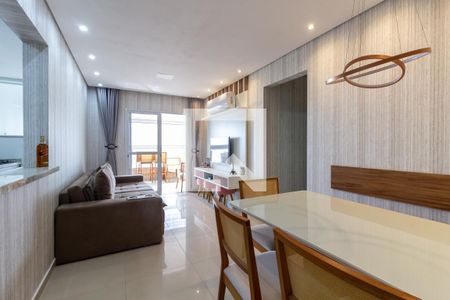 Sala de apartamento para alugar com 2 quartos, 87m² em Aviação, Praia Grande