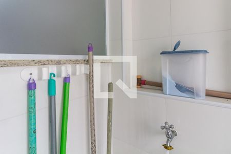 Apartamento para alugar com 87m², 2 quartos e 2 vagasDetalhe da área de serviço