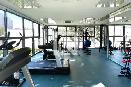 Apartamento para alugar com 54m², 1 quarto e 1 vaga Apartamento para alugar com 54m², 1 quarto e 1 vagaAcademia