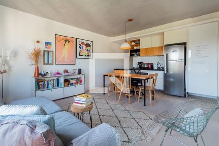 Sala de apartamento para alugar com 1 quarto, 54m² em Vila Madalena, São Paulo