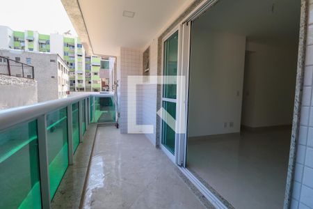 Varanda da Sala de apartamento para alugar com 2 quartos, 64m² em Freguesia (jacarepaguá), Rio de Janeiro