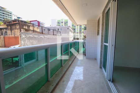 Varanda da Sala de apartamento para alugar com 2 quartos, 64m² em Freguesia (jacarepaguá), Rio de Janeiro