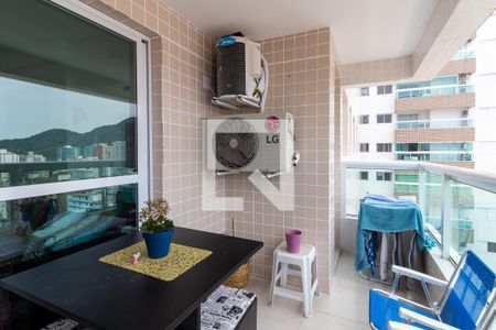 Varanda de apartamento para alugar com 2 quartos, 72m² em Boqueirão, Praia Grande