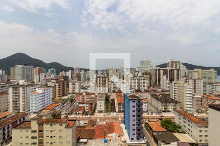 Vista da varanda de apartamento para alugar com 2 quartos, 72m² em Boqueirão, Praia Grande