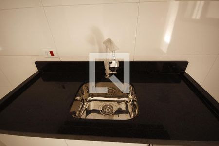 Sala/Cozinha de casa de condomínio para alugar com 1 quarto, 37m² em Vila Dom Pedro I, São Paulo