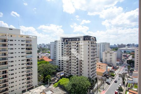 Vista de apartamento à venda com 1 quarto, 35m² em Indianópolis, São Paulo
