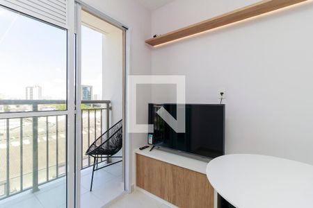 Sala  de apartamento para alugar com 1 quarto, 30m² em Jardim Caravelas, São Paulo