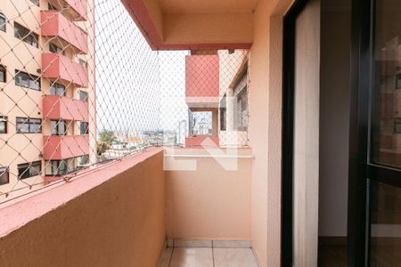 Varanda da Sala de apartamento para alugar com 3 quartos, 70m² em Itaquera, São Paulo