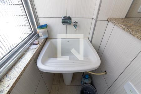 Apartamento para alugar com 51m², 1 quarto e sem vagaDetalhe da área de serviço